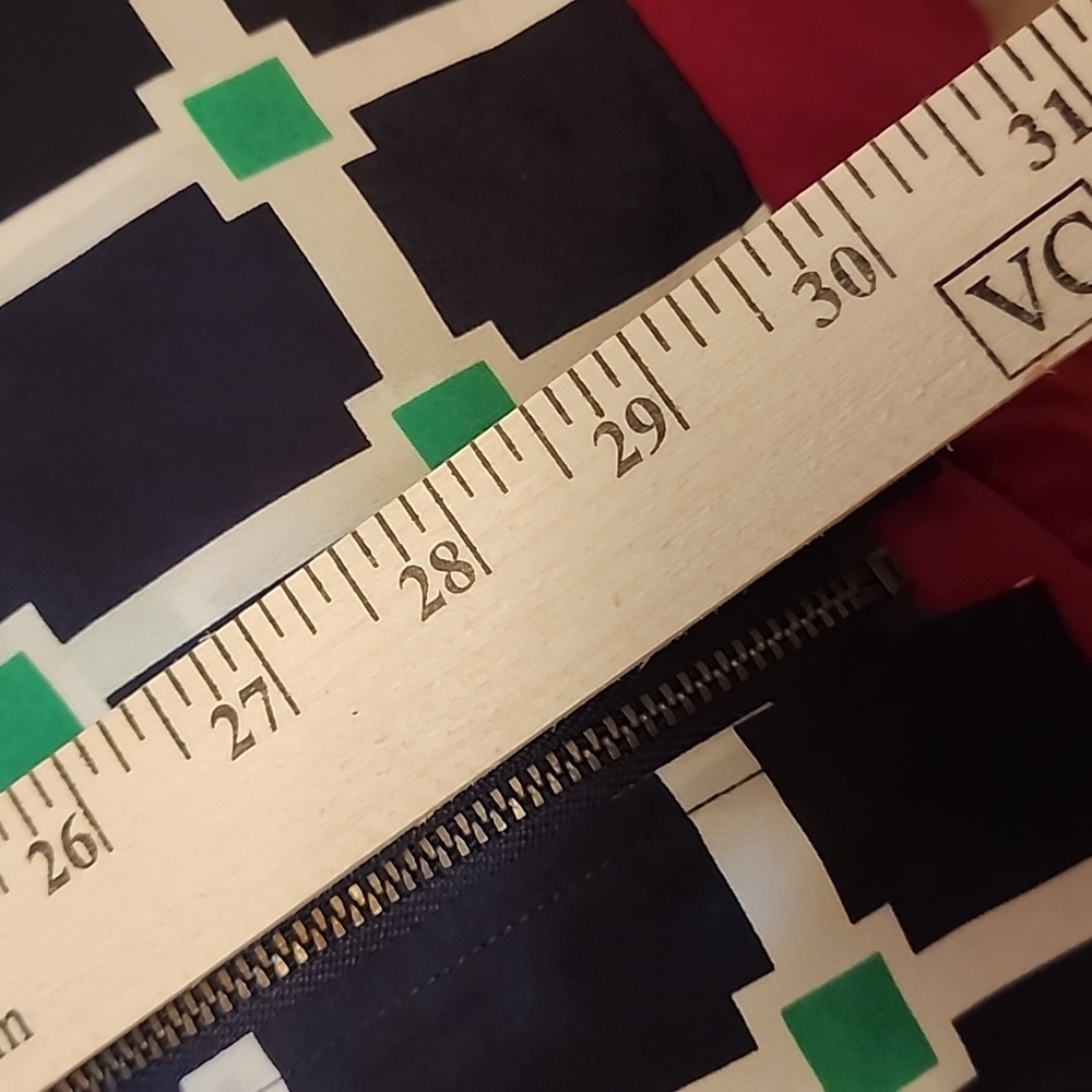 NWOT MICHAEL KORS FULL ZIP BLOUSE Unique Print - Picture 9 of 12